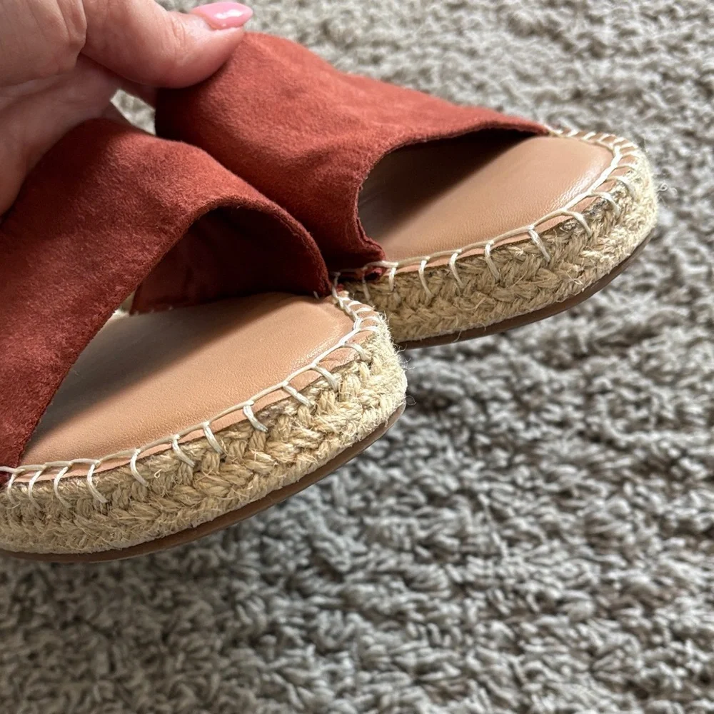 Old Navy Faux-Suede Espadrille Slide Sandals
